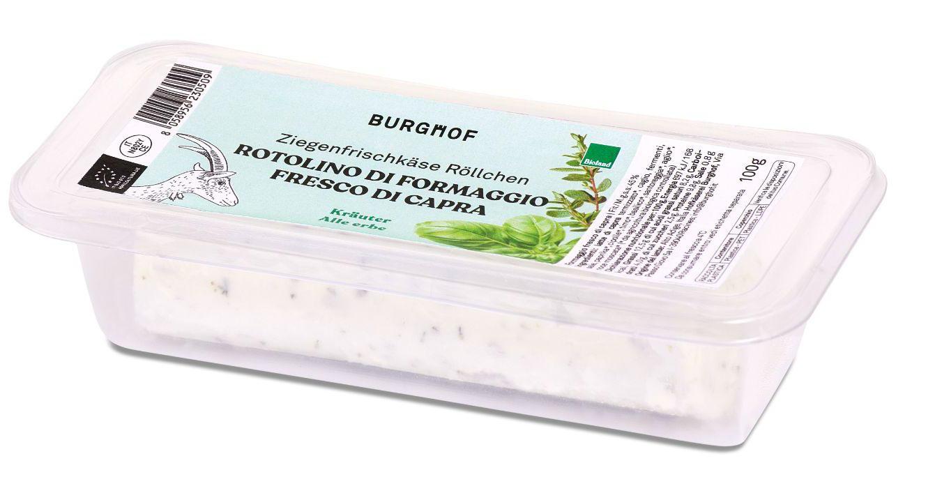 Rotolino di formaggio fresco di capra alle erbe Bio 100 g