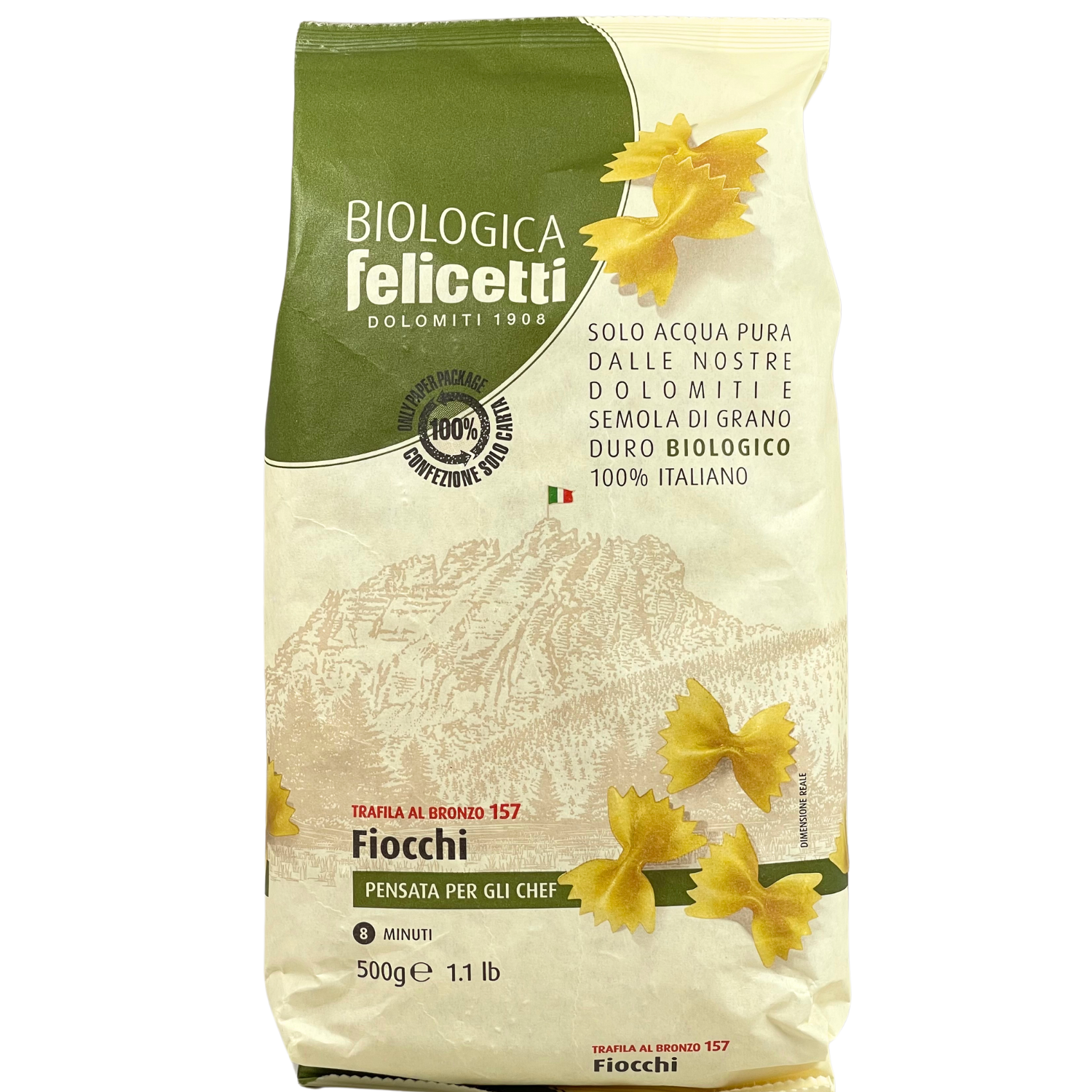 Pasta Fiocchi Bio 500 g Felicetti