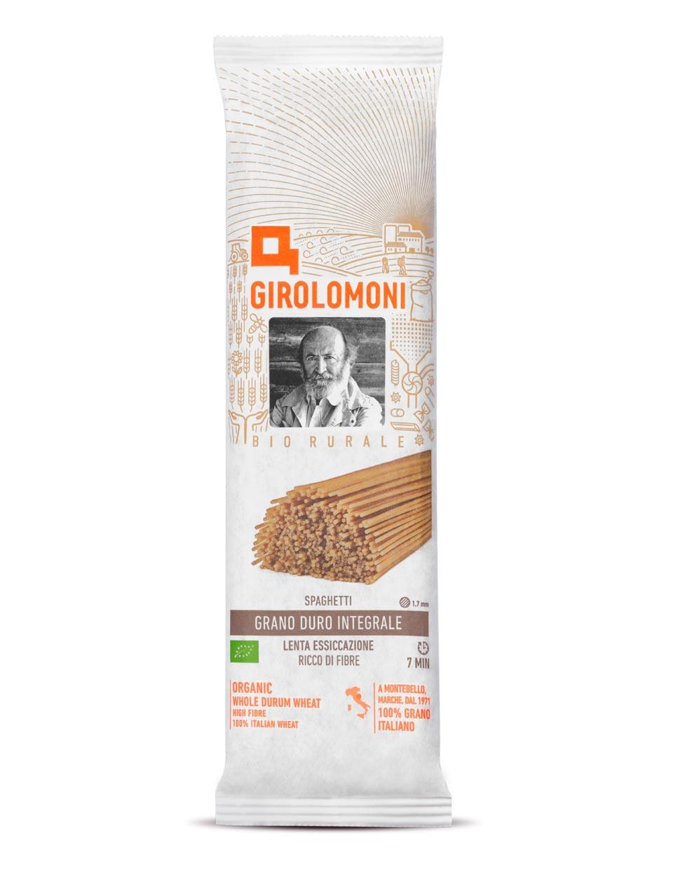 Spaghetti integrali di grano duro Bio 500 g