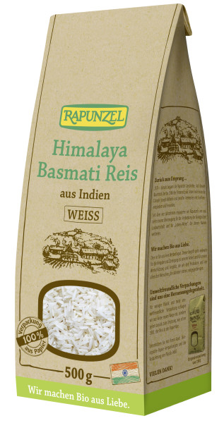 Riso Basmati Himalaya Bio 500 g