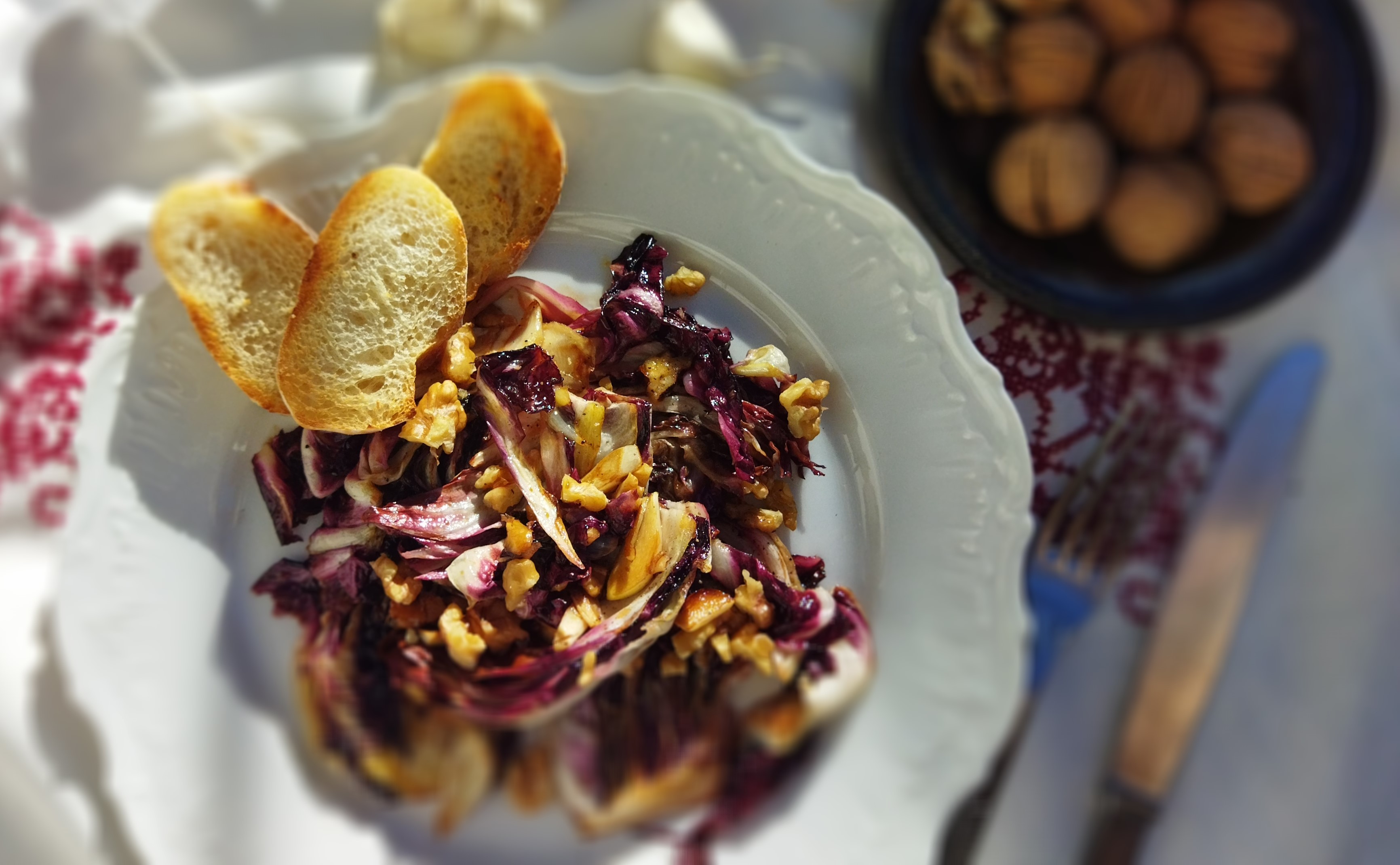 Gebratener Radicchio