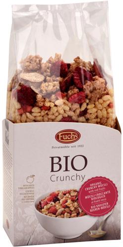 Muesli croccante ai frutti rossi Bio 350 g