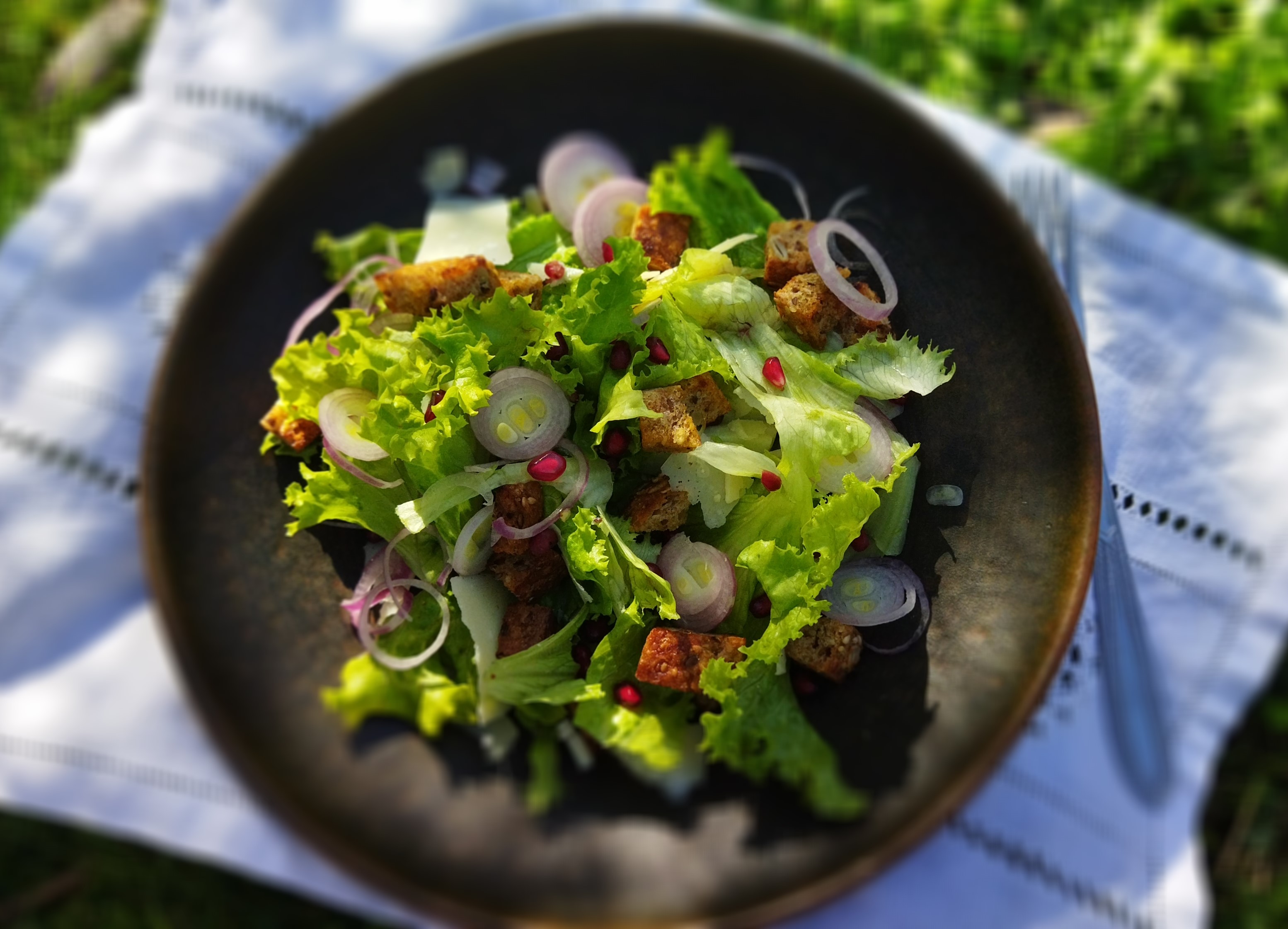 herbstlicher salat
