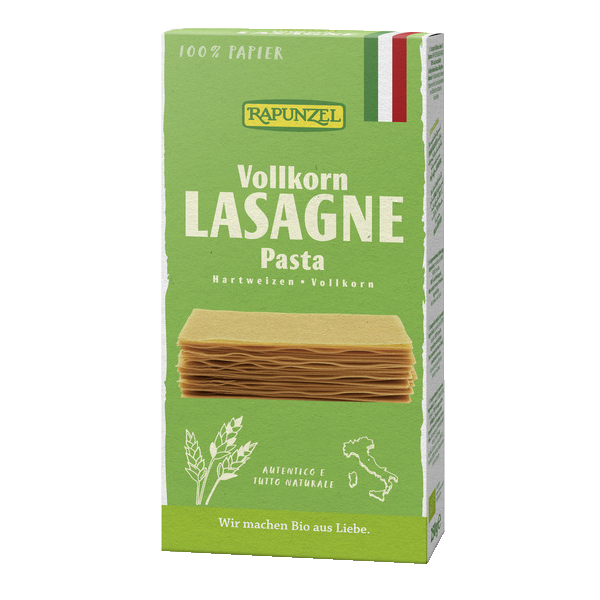 Lasagne di semola di grano duro integrale Bio 250 g
