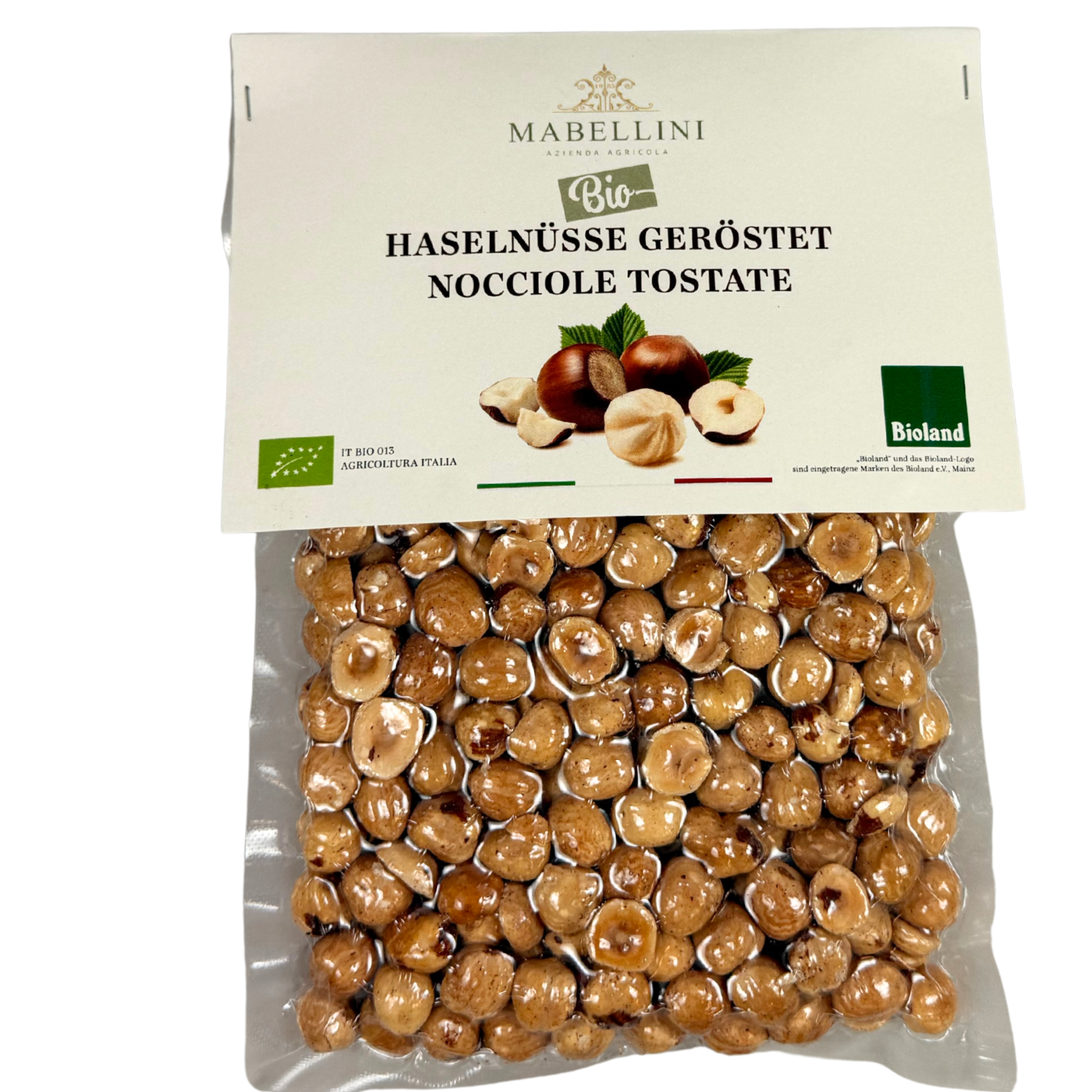 Nocciole sgusciate e tostate Bio 200 g