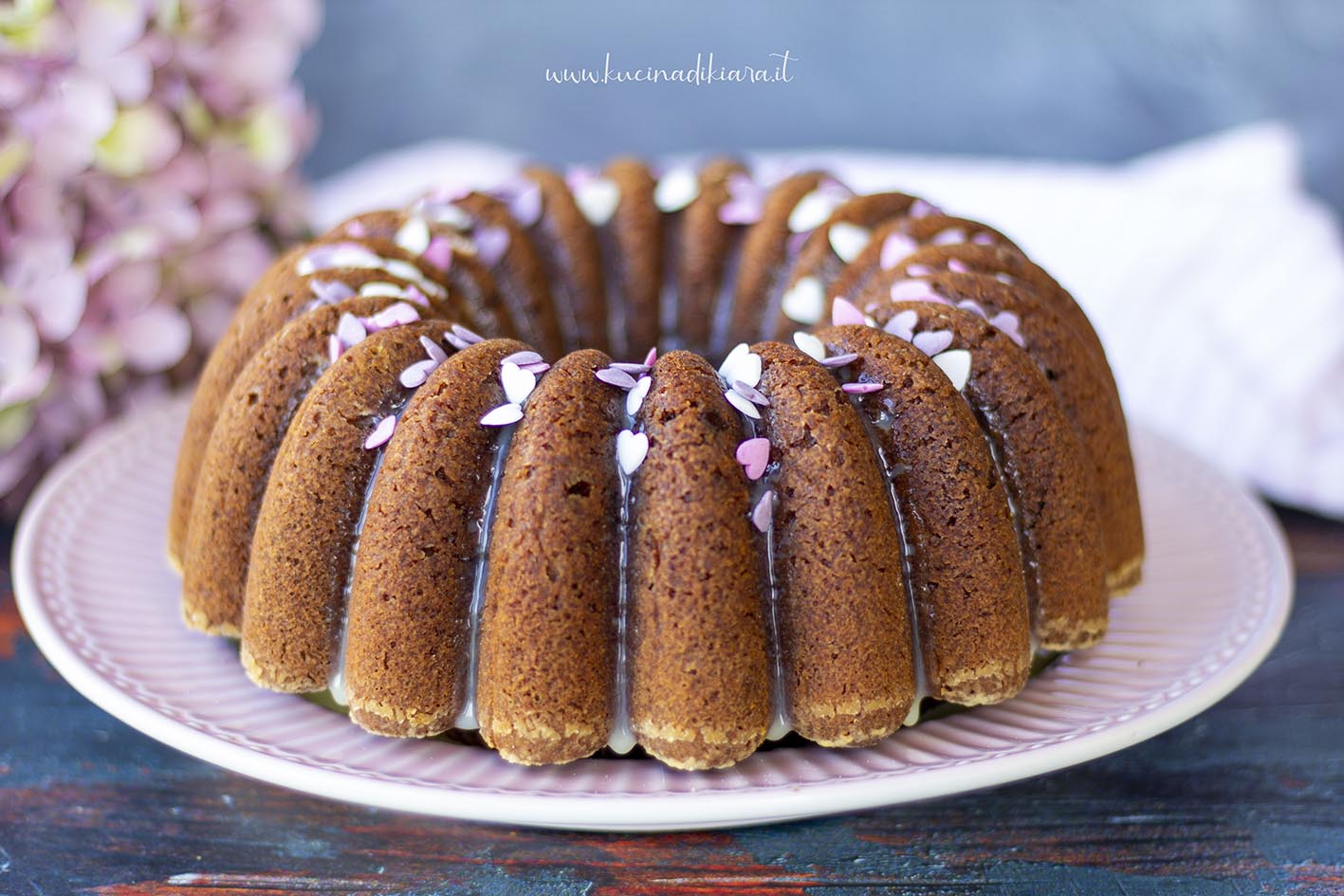 torta carote e cioccolato