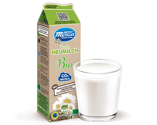Latte fieno fresco intero Bio 1 l