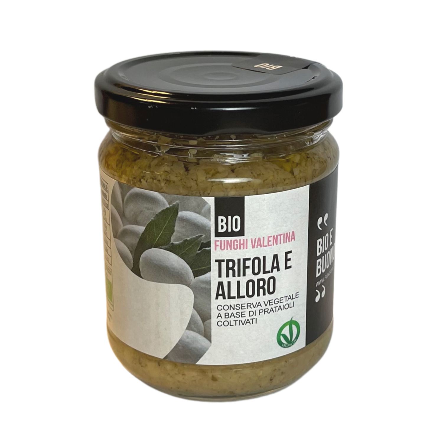Trifola di funghi champignon e alloro Bio 180 g