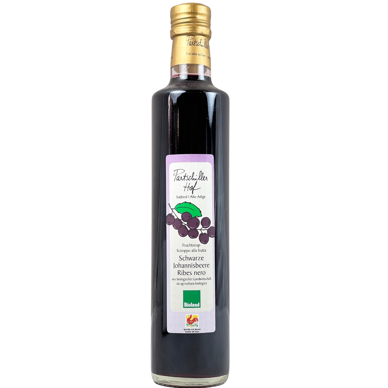 Sciroppo di ribes nero Bio 500 ml