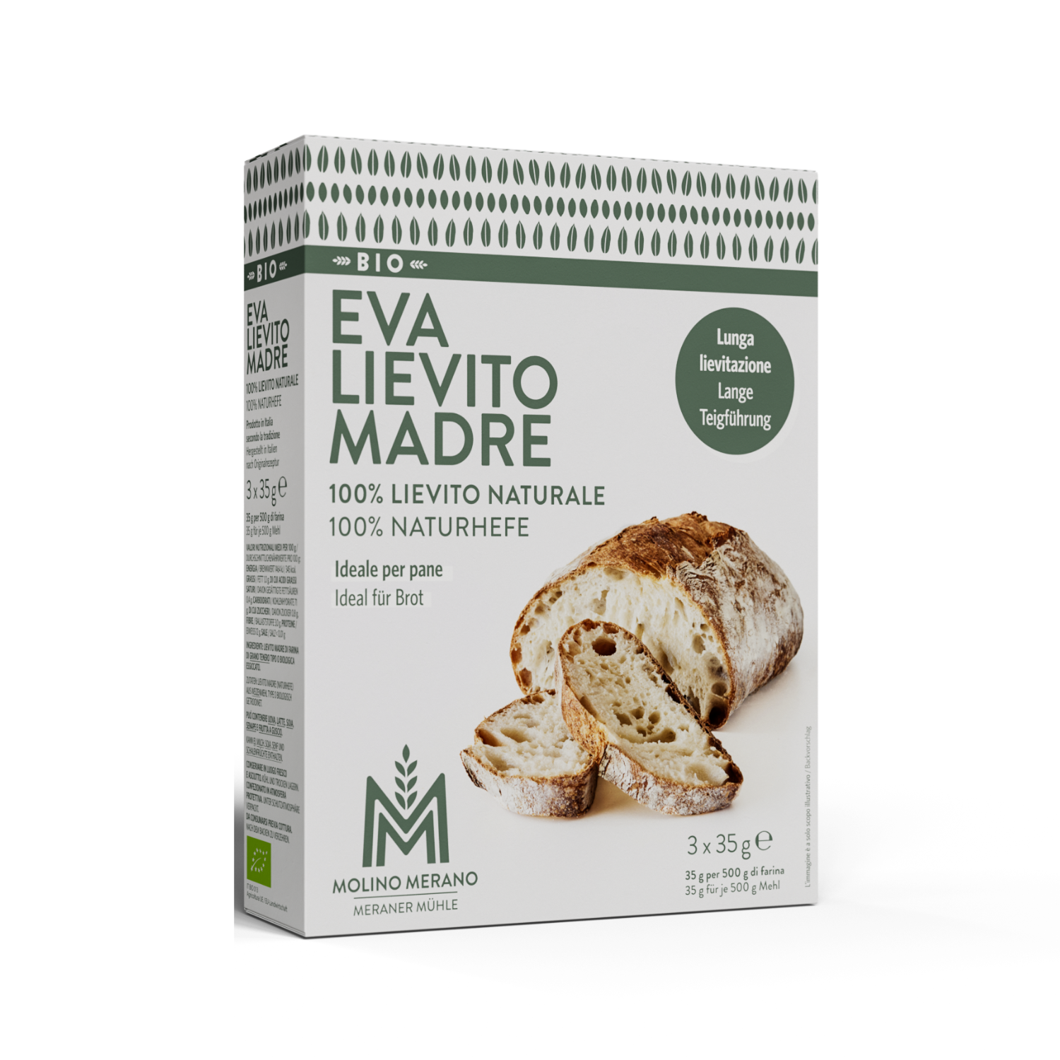 Lievito Madre EVA essiccato Bio 3*35 g