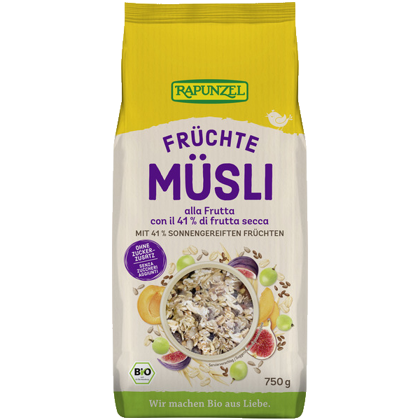 Muesli Frutta Bio 750 g