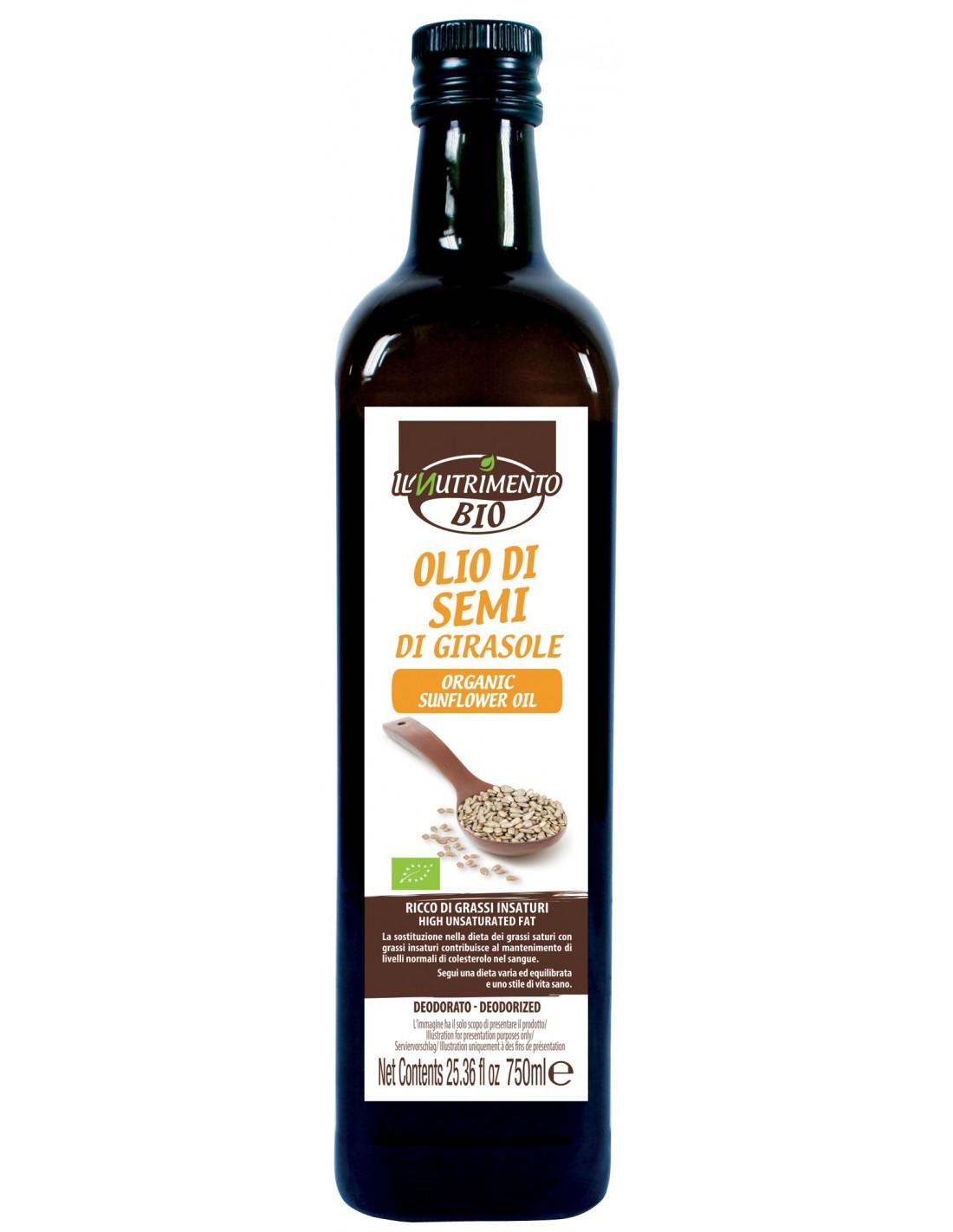 Olio di semi di girasole Bio 750 ml