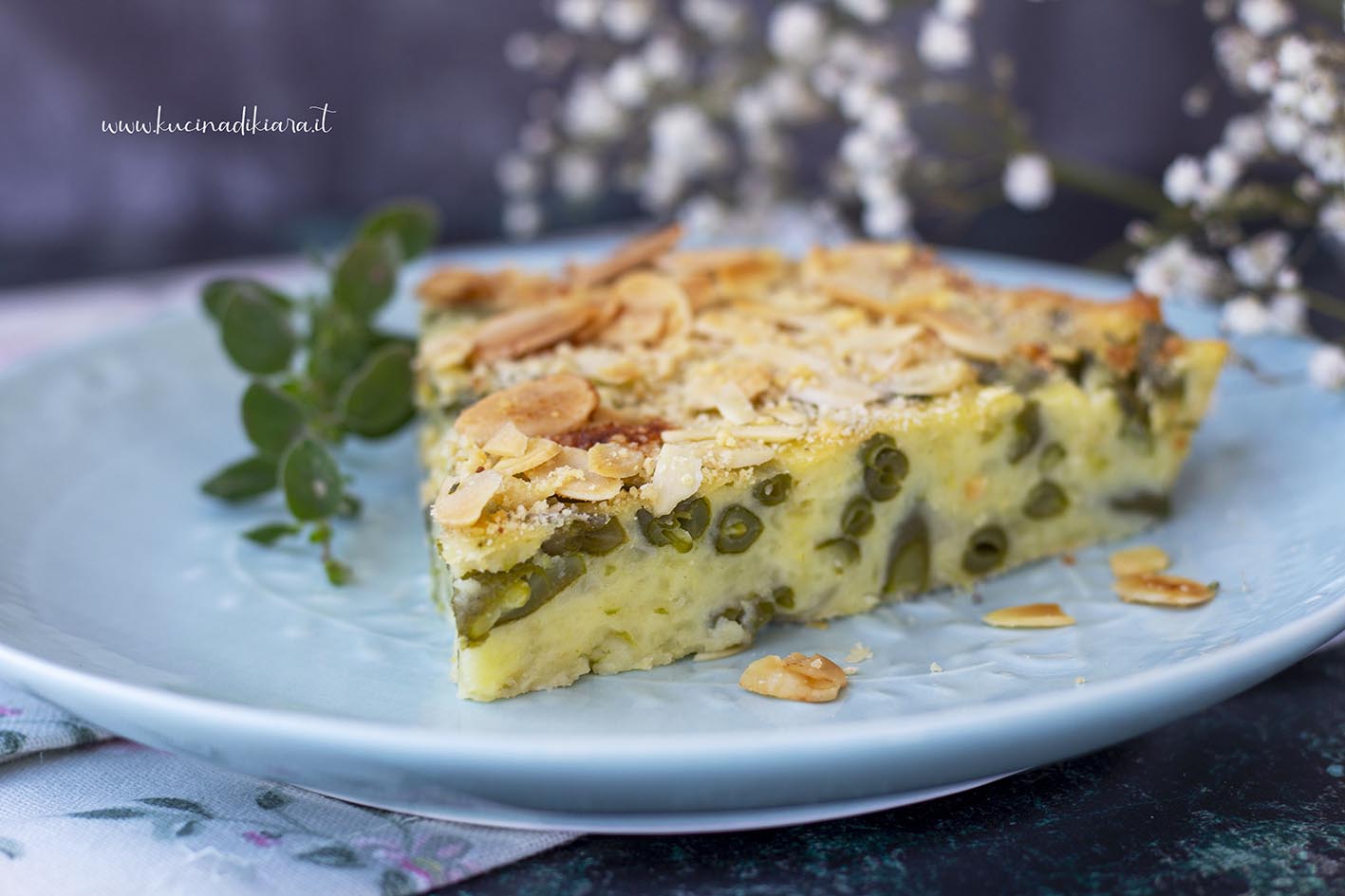 torta salata fagiolini